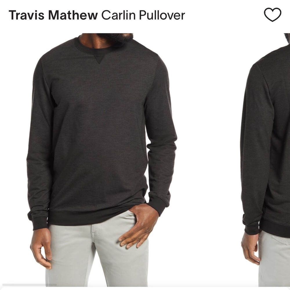 Travis Mathew Carlin Pullover medium